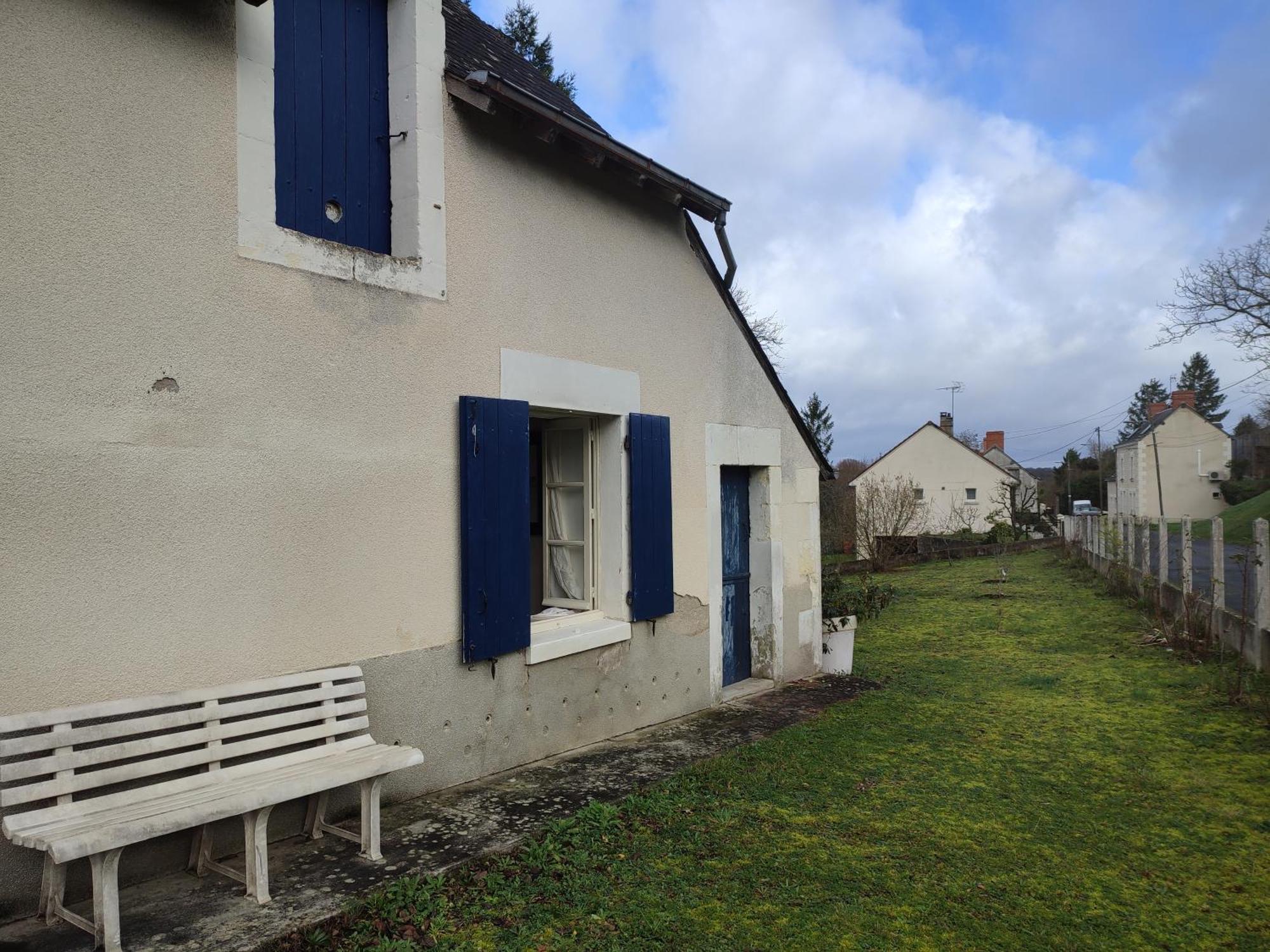 Maison Plain Pied, 2 Chambres, Longere Typique , Fraiche, Dans Bourg Avec Tous Commerces Luçay-le-Mâle 外观 照片