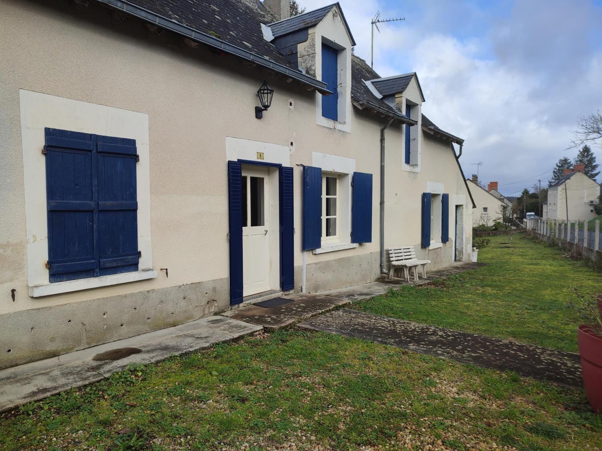 Maison Plain Pied, 2 Chambres, Longere Typique , Fraiche, Dans Bourg Avec Tous Commerces Luçay-le-Mâle 外观 照片