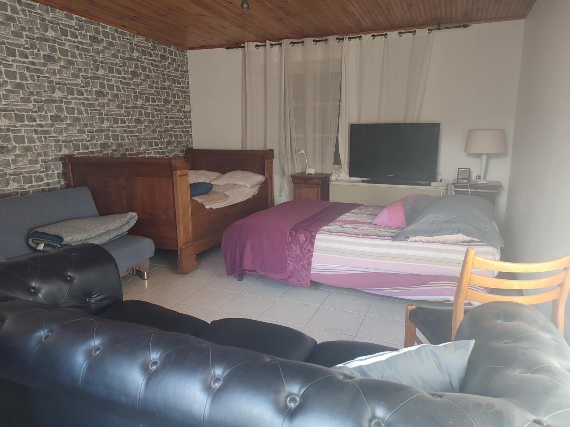 Maison Plain Pied, 2 Chambres, Longere Typique , Fraiche, Dans Bourg Avec Tous Commerces Luçay-le-Mâle 外观 照片